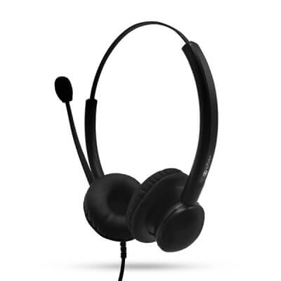 LG LIP-8040E Dual Ear Noise Cancelling Headset