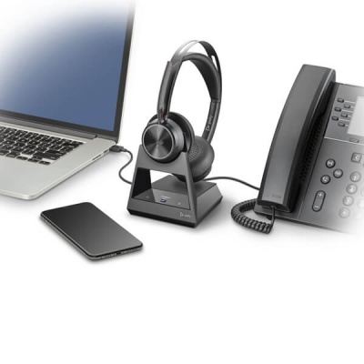 Poly Voyager Focus 2 Office Wireless Headset | 213729-01 | Headset Store