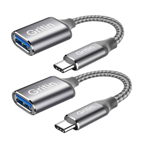 USB C to USB Adapter(2 Pack)