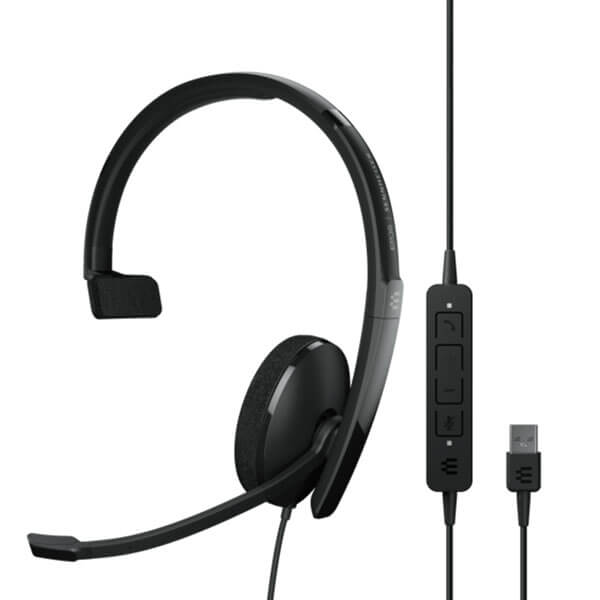 EPOS | Sennheiser ADAPT 130 USB II Headset | 1000913 | Headset Store