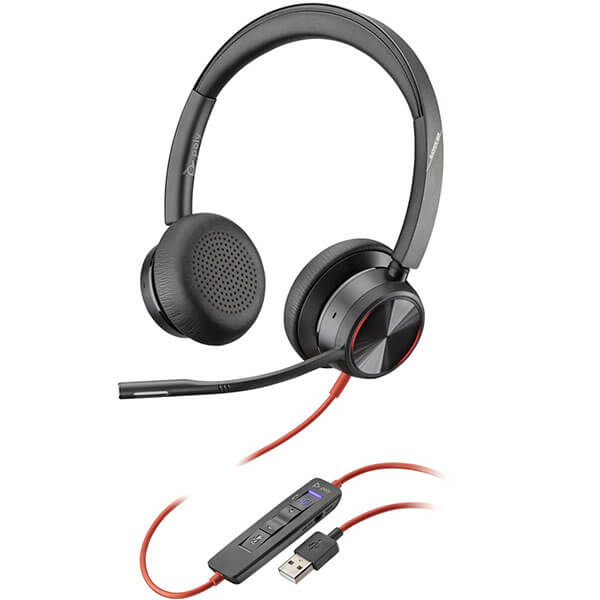 Poly Blackwire 8225M USB Headset 214408-01 Headset Store