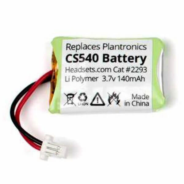 plantronics headset battery